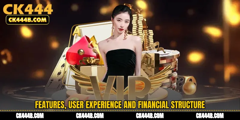 Features, User Experience and Financial Structure