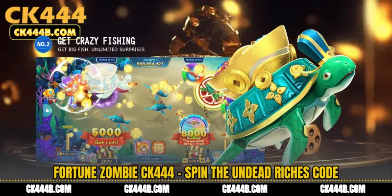 Fortune Zombie CK444 - Spin the Undead Riches Code