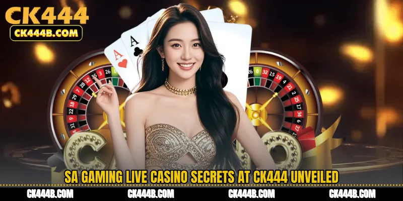 SA Gaming Live Casino Secrets at CK444 Unveiled