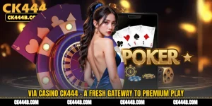 VIA Casino CK444 - A Fresh Gateway to Premium Play
